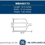 CH44X185  SUPCO REPLACE GE ELEMENT BROIL WB44X173